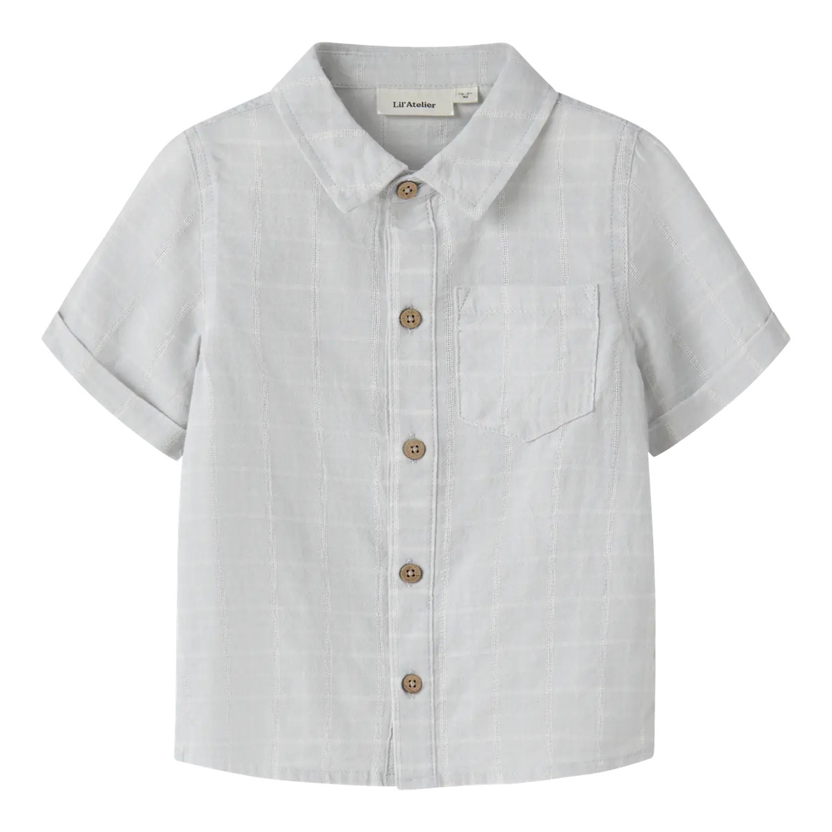 Lil' Atelier NMMFLORENTIN kauluspaita, Gray Dawn
