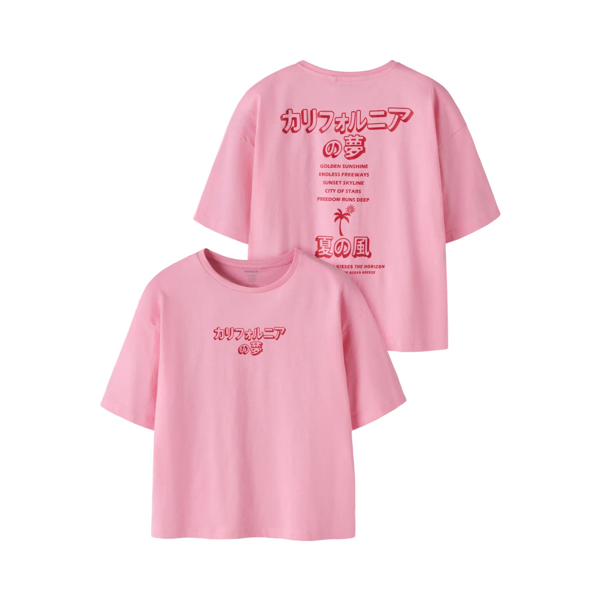 NAME IT NKFJEMILLO t-paita, Pink Drink
