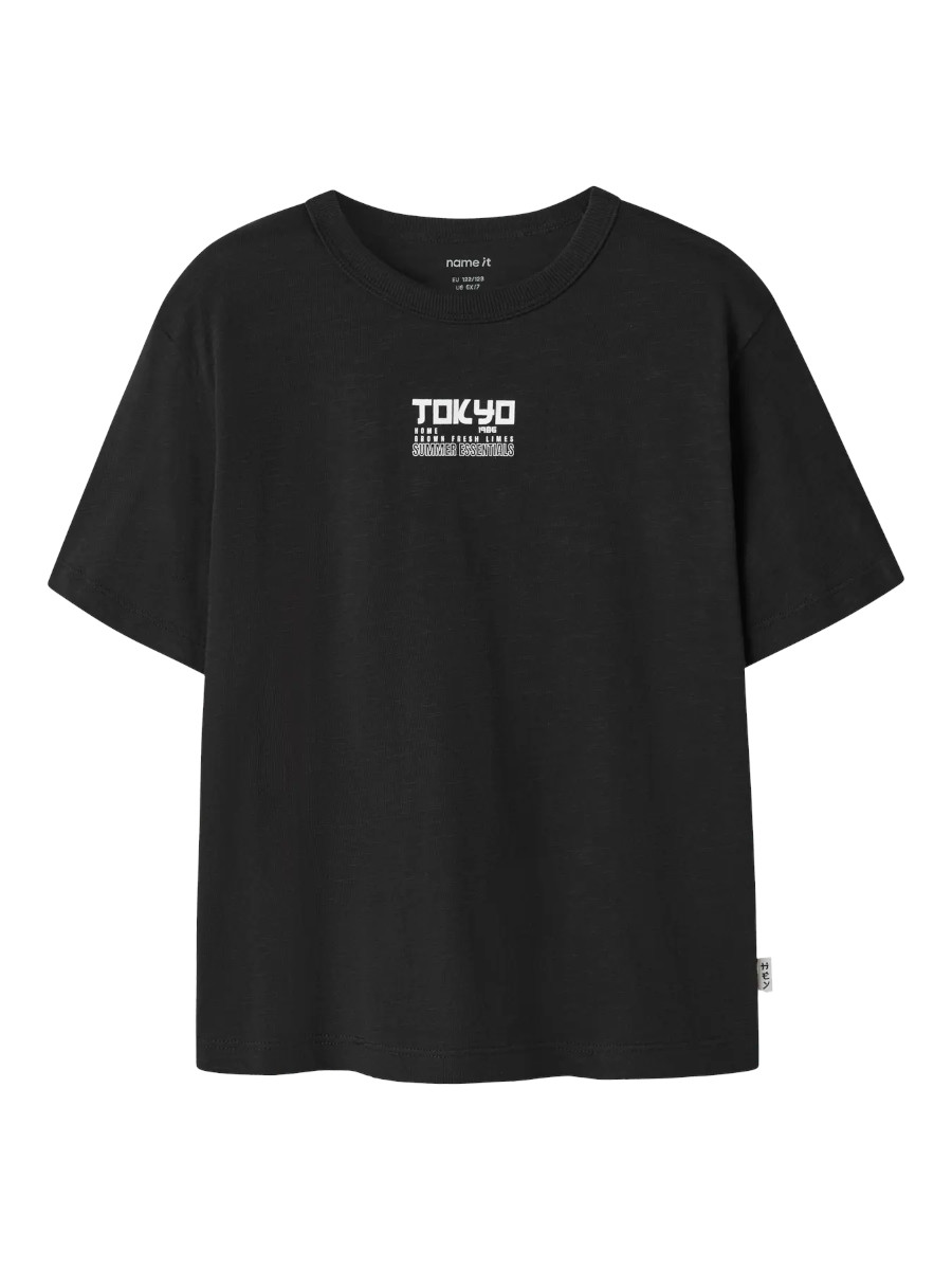 Alternative view of NAME IT NKMJOSS t-paita, Black