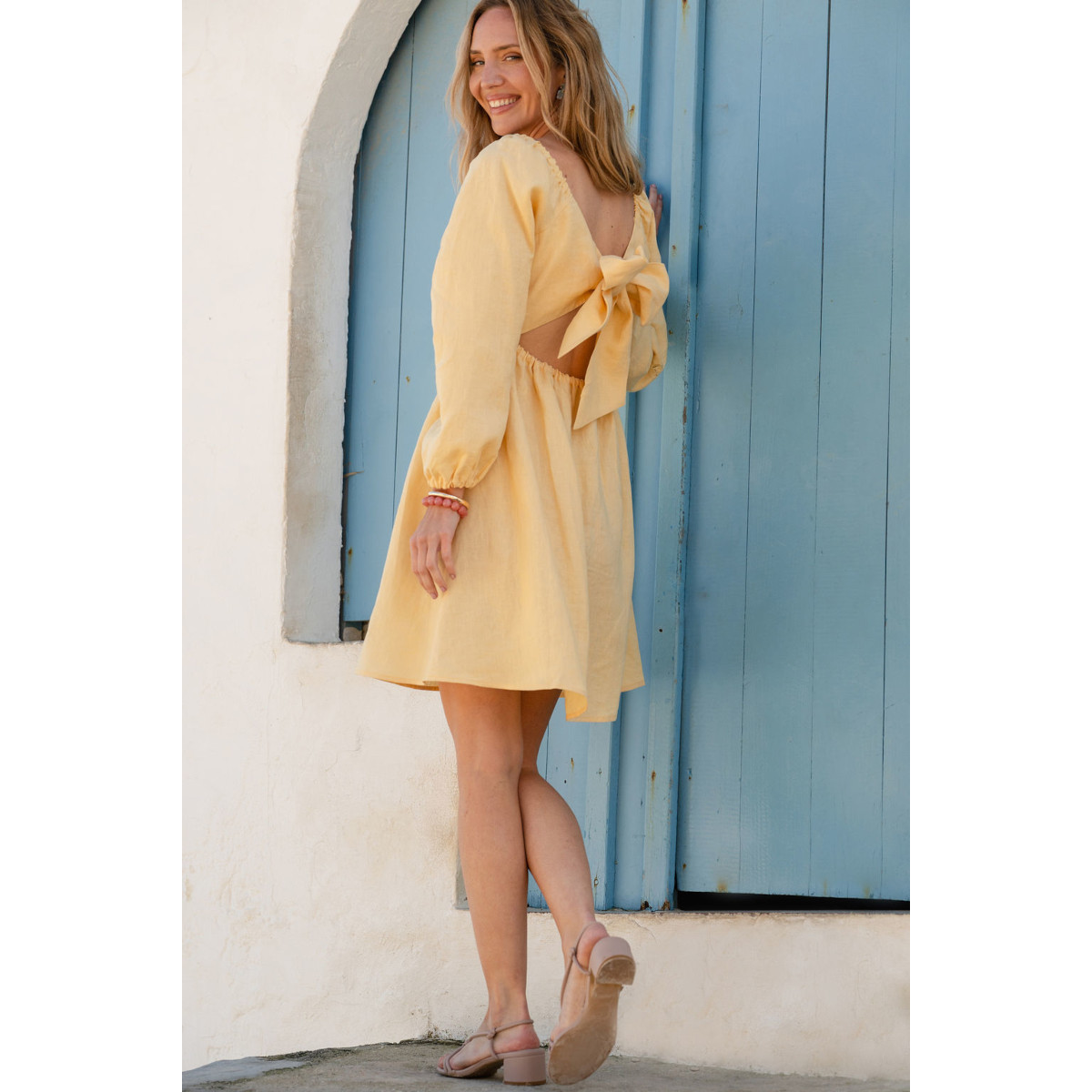 NAKOA MONICA DRESS, Lemonade