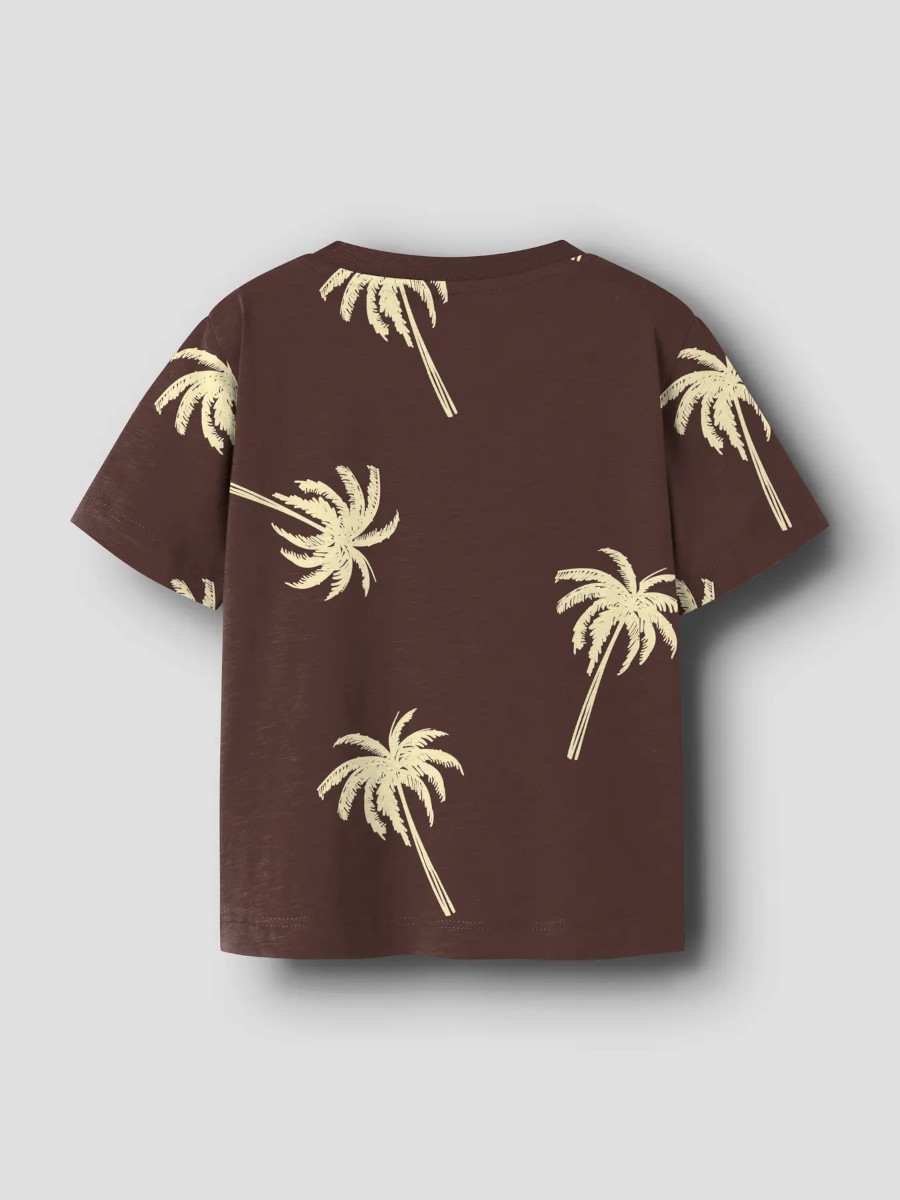 Alternative view of NAME IT NMMHAMIL t-paita, Chestnut