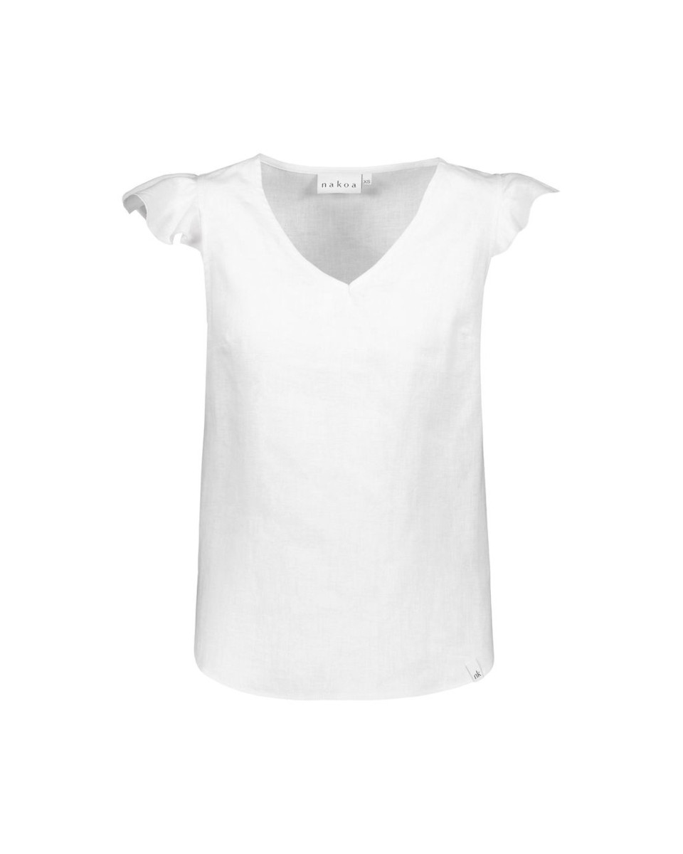 Alternative view of NAKOA SOFIA top, Vanilla