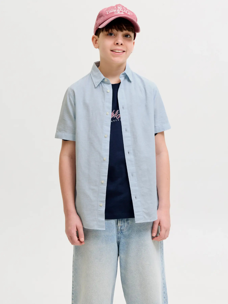 Alternative view of JACK & JONES JJEBREEZE kauluspaita, Celestial Blue