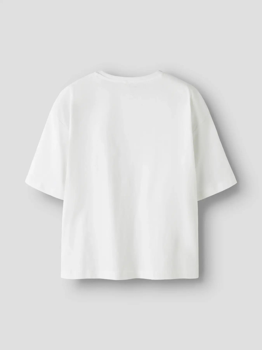 Alternative view of NAME IT NKFJULMO t-paita, Bright White
