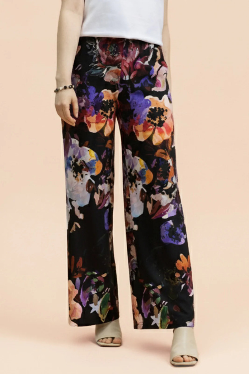 Alternative view of KAIKO SOFT PANTS housut, Black Anemone
