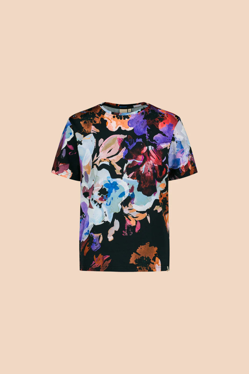 Alternative view of KAIKO T-SHIRT SS t-paita, Black Anemone