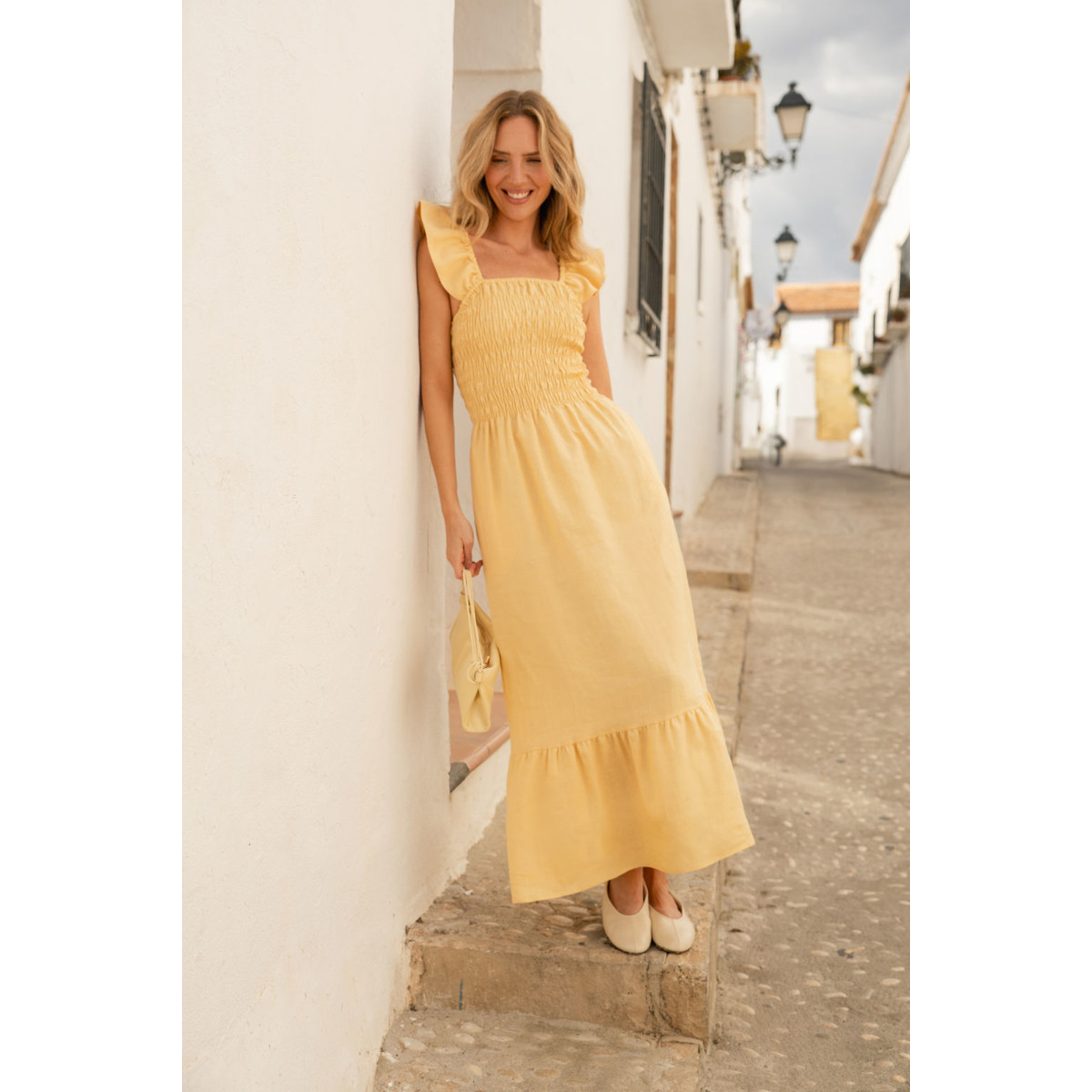 NAKOA BIANCA Dress, Lemonade