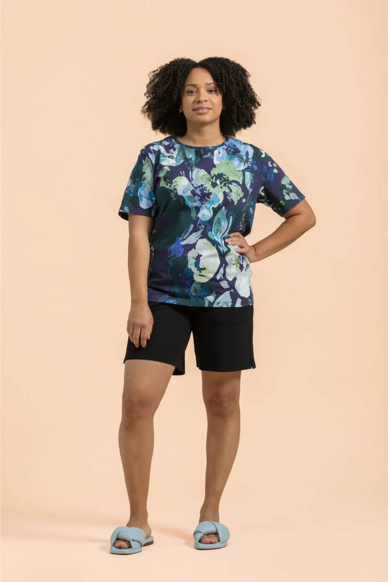 Alternative view of KAIKO T-SHIRT SS t-paita, Blue Anemone