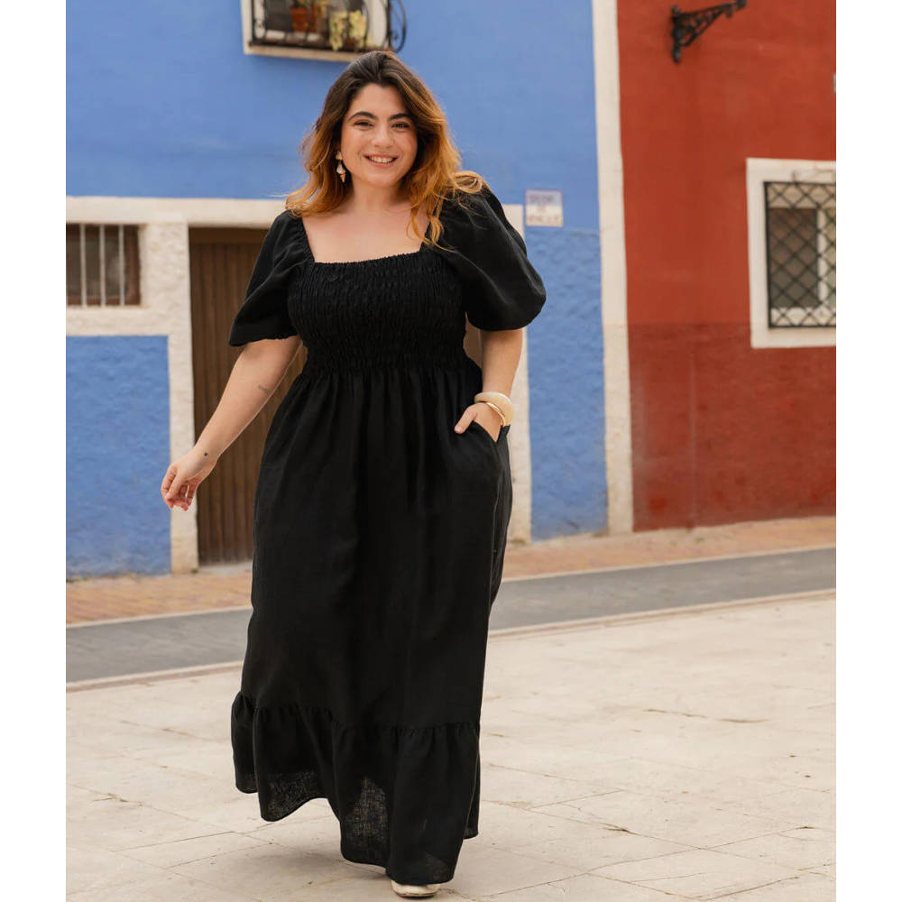 NAKOA Claire Dress, Black
