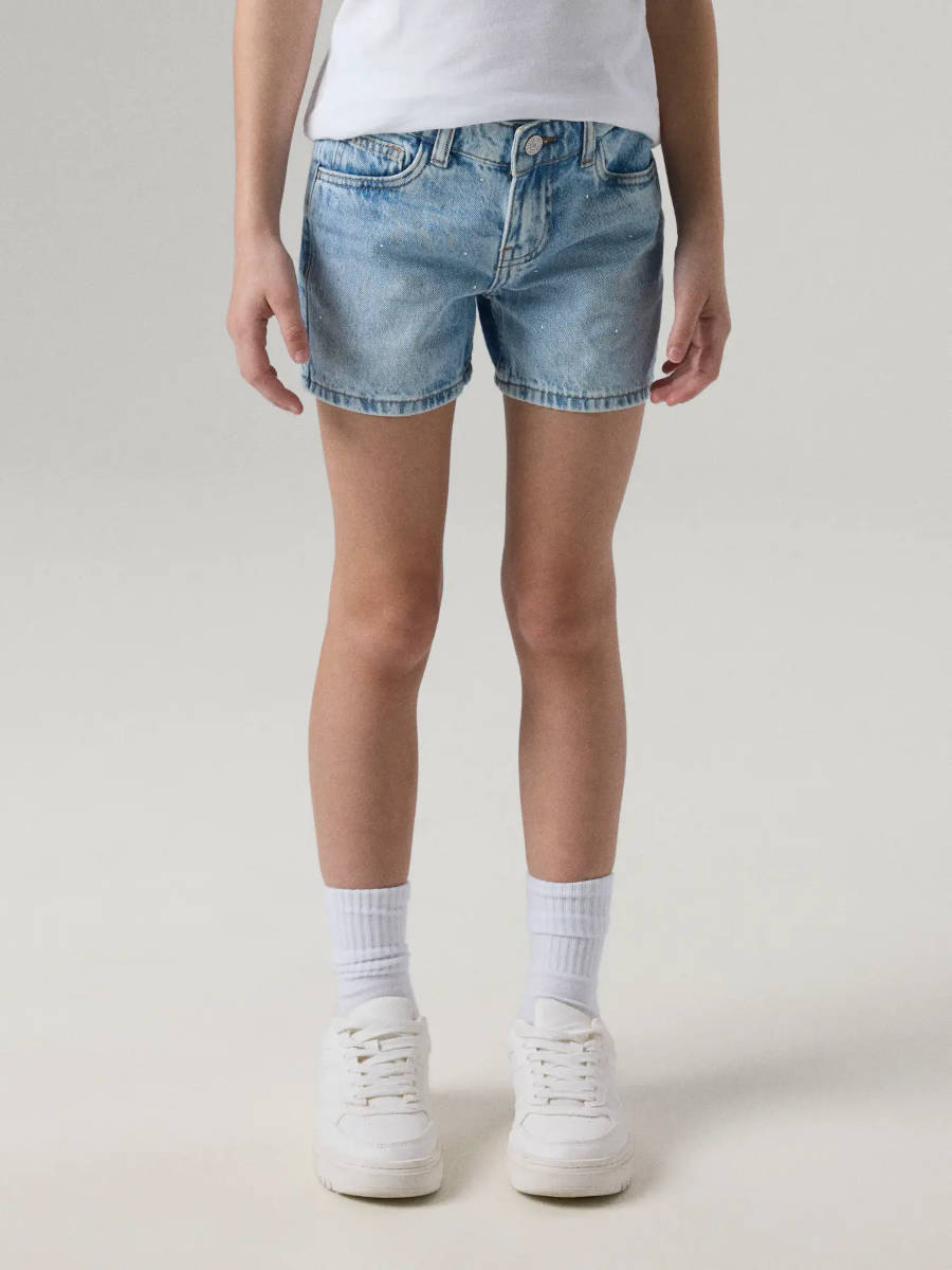 Alternative view of NAME IT NKFROSE 6042 farkkushortsit, Medium Blue Denim
