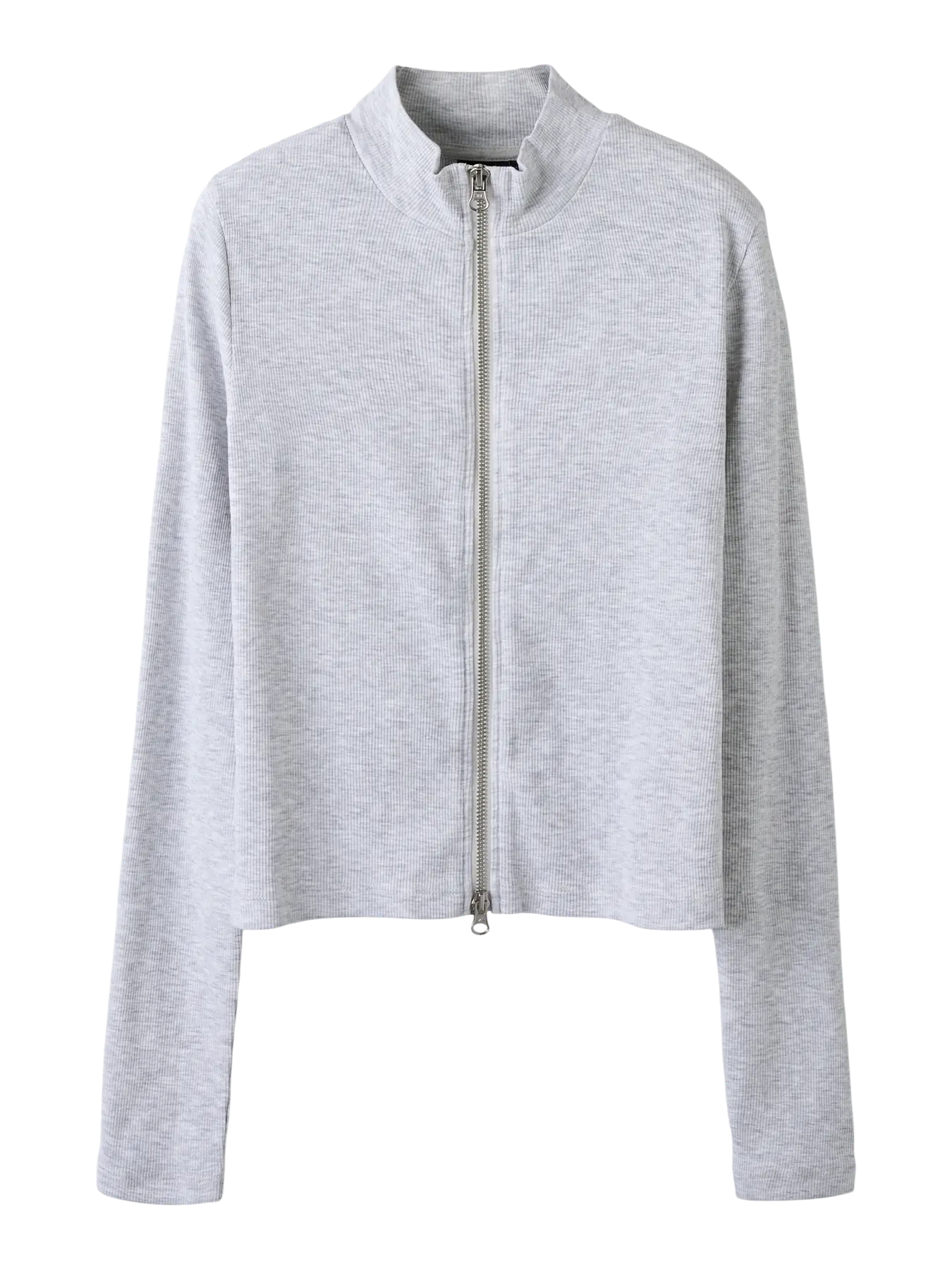 Alternative view of LMTD NLFHINAJA neuletakki, Light Grey Melange