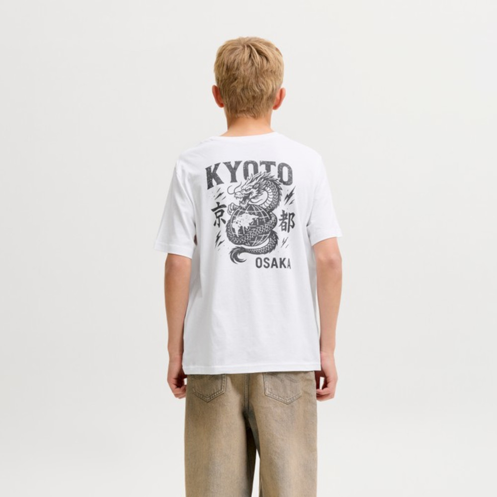 JACK & JONES JJBOYE t-paita, Bright White