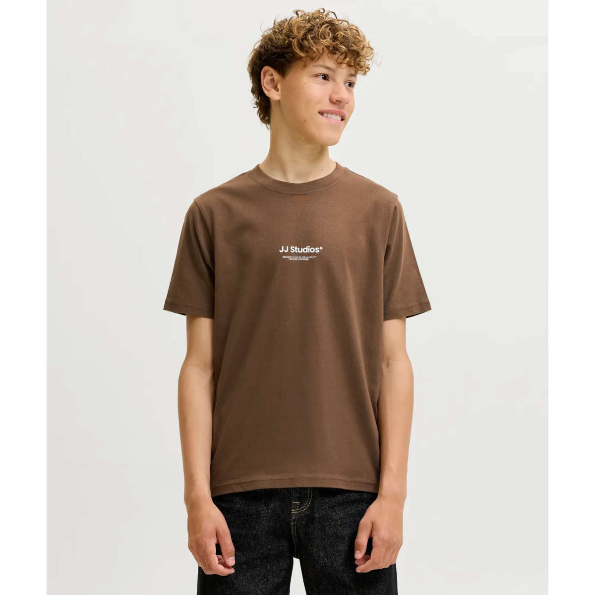 JACK & JONES JJESOHO t-paita, Cocoa