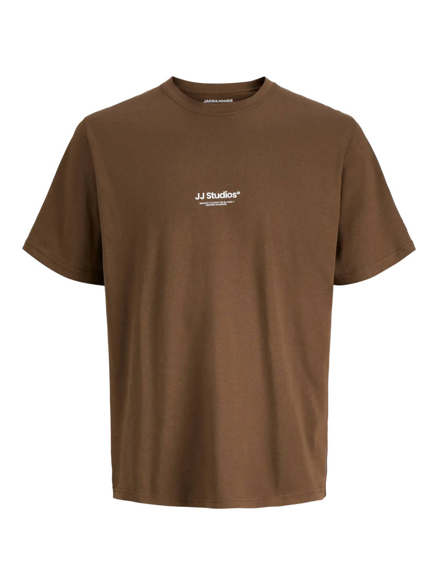 Alternative view of JACK & JONES JJESOHO t-paita, Cocoa