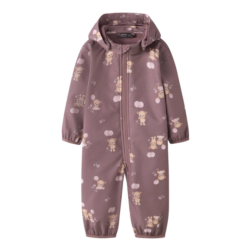 NAME IT NBFALFA08 BALLOON softshell-haalari, Wistful Mauve