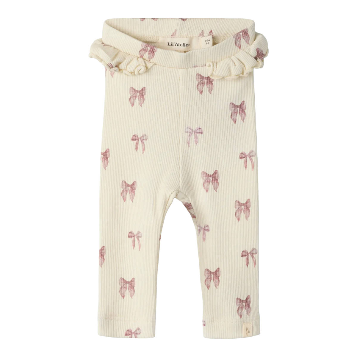 Lil' Atelier NBFGAVO leggingsit, Turtledove BOW
