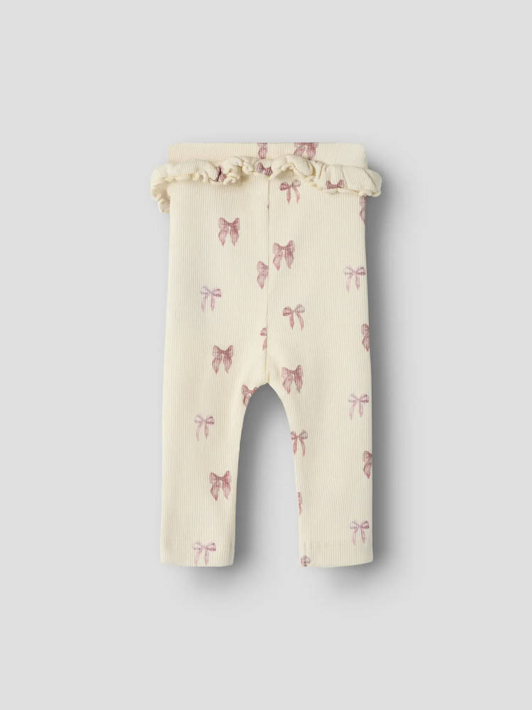 Alternative view of Lil' Atelier NBFGAVO leggingsit, Turtledove BOW