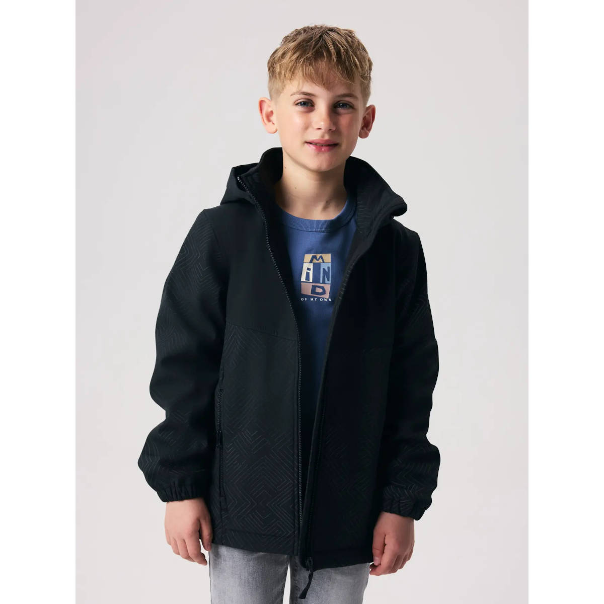 NAME IT NKMALFA08 REF softshell-takki, Black