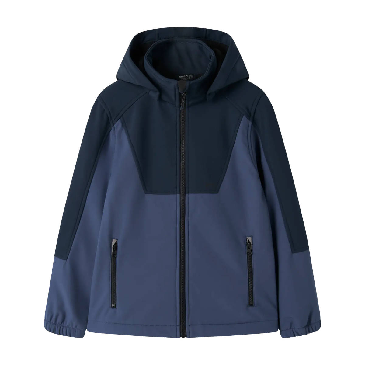 NAME IT NKNALFA08 BLOCK softshell-takki, Dark Sapphire