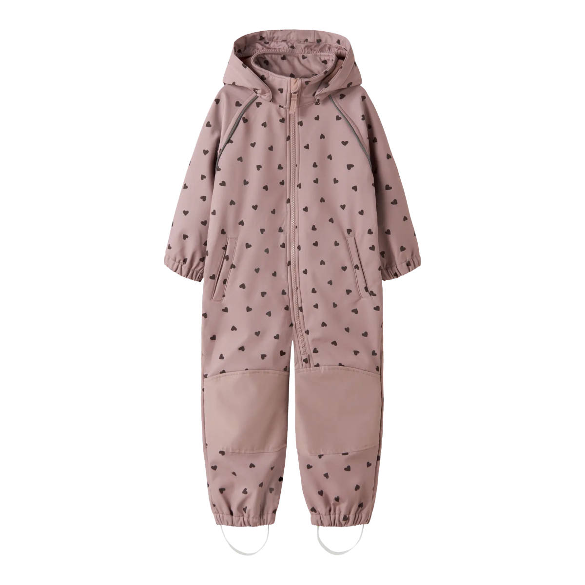 Alternative view of name it NMFALFA08 HEARTS softshell-haalari, Woodrose