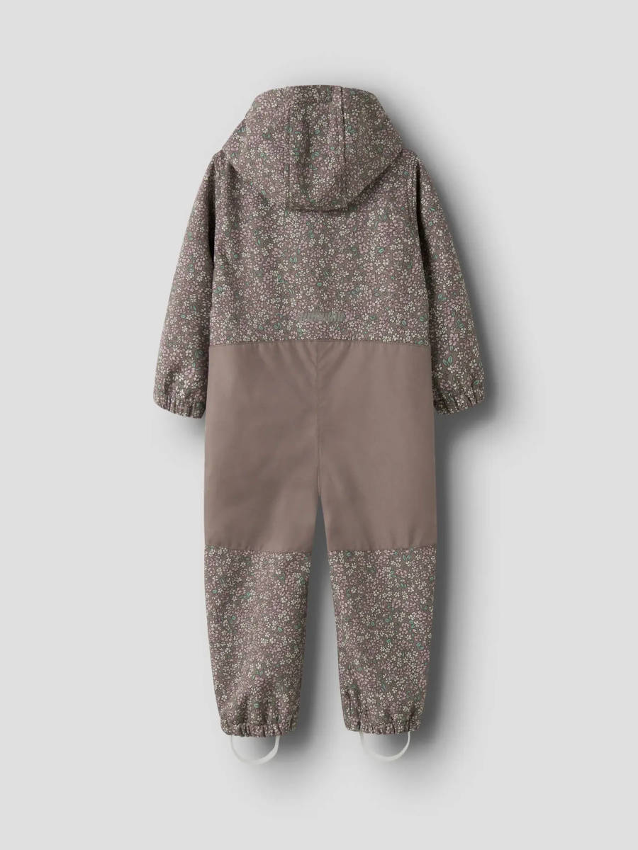 Alternative view of NAME IT NMFALFA08 FRILL FLOWER softshell-haalari, Brown Lentil