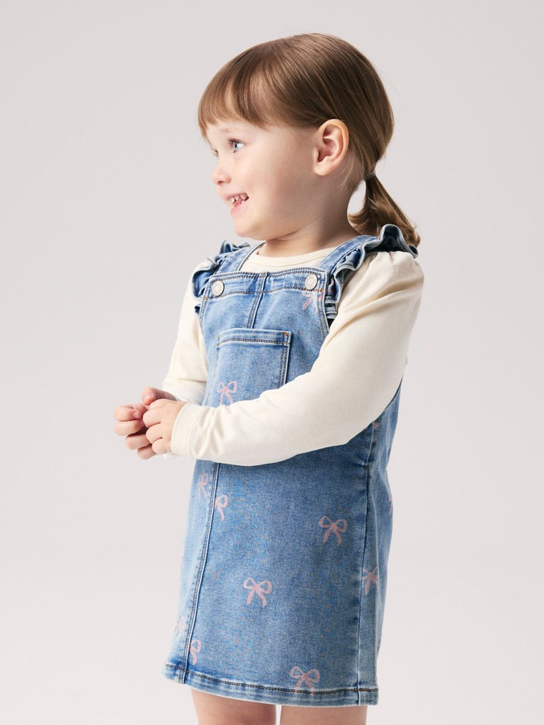 Alternative view of NAME IT NMFFAITH 6202 liivihame, Medium Blue Denim