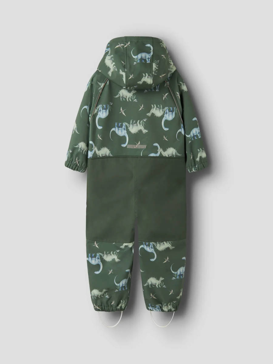 Alternative view of NAME IT NMMALFA08 DINO softshell-haalari, Jungle Green
