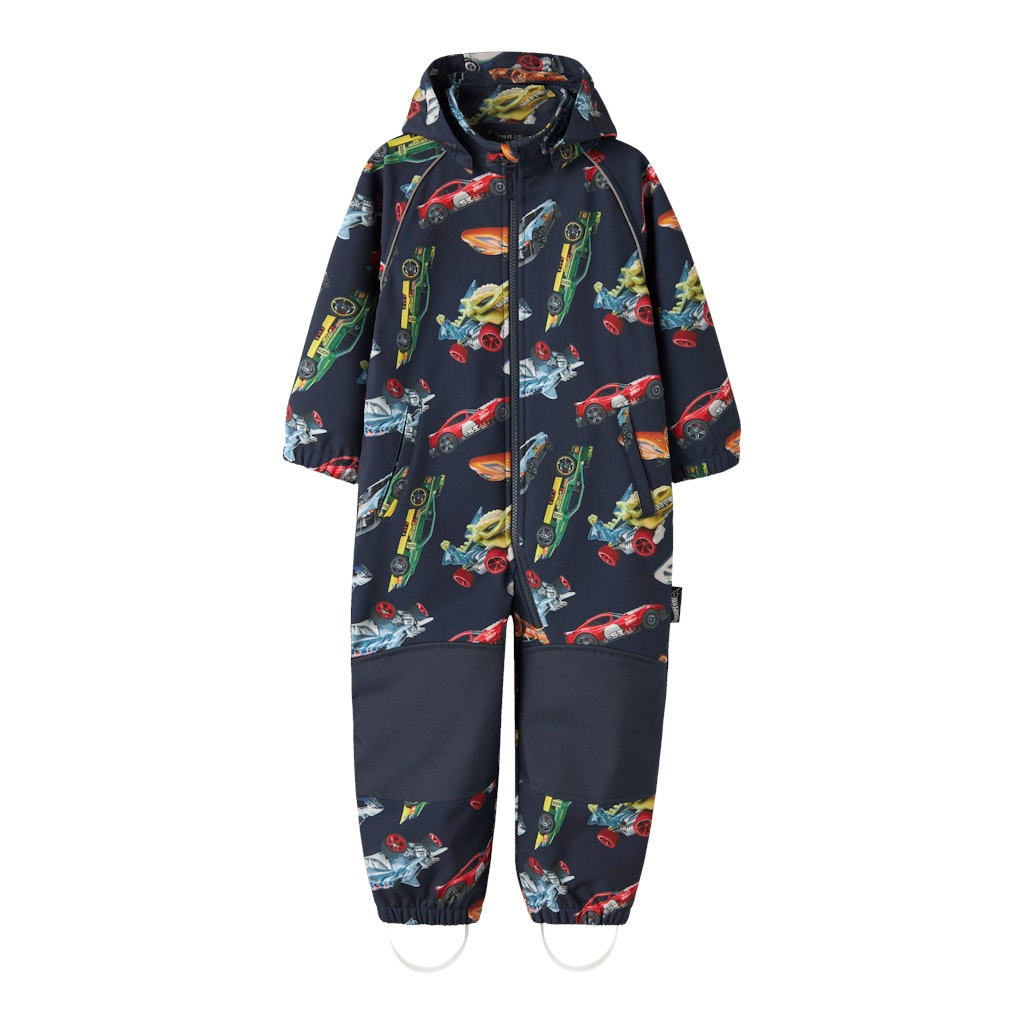 NAME IT NMMALFA08 HOTWHEELS softshell-haalari, Navy Blazer