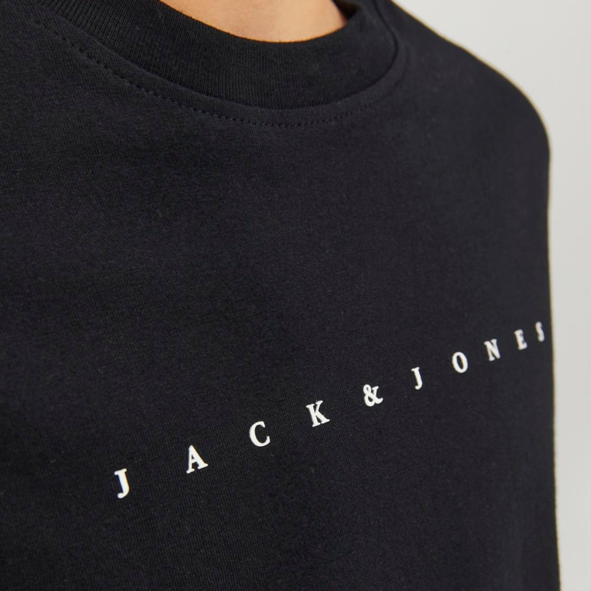 JACK & JONES JJESTAR LOOSE t-paita, Black