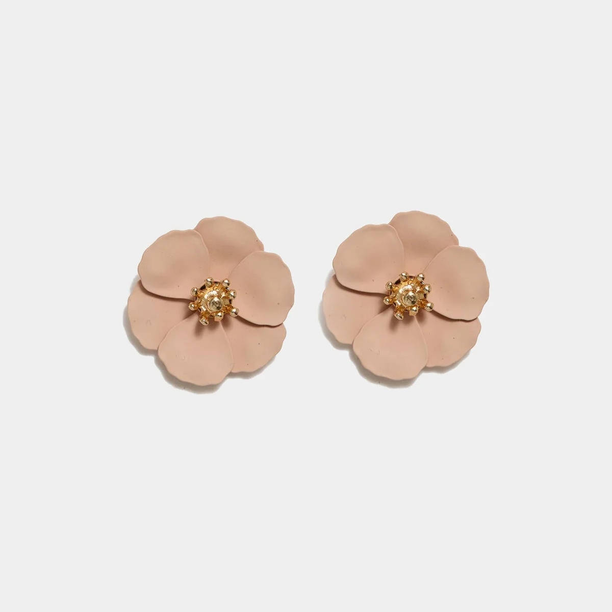 Alternative view of BOW19 Flower Small korvakorut, Nude Pink