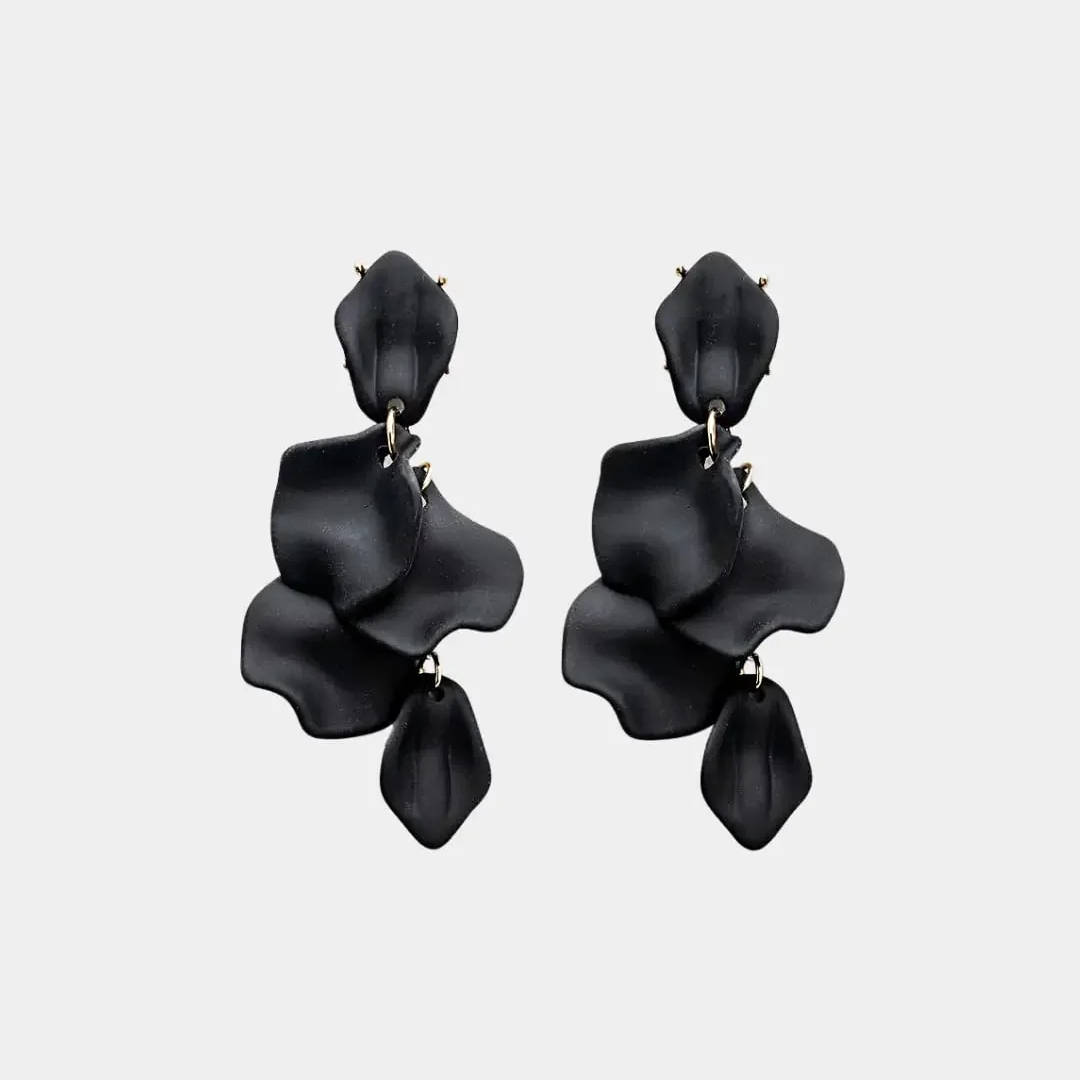 BOW19 Leaf korvakorut, Black
