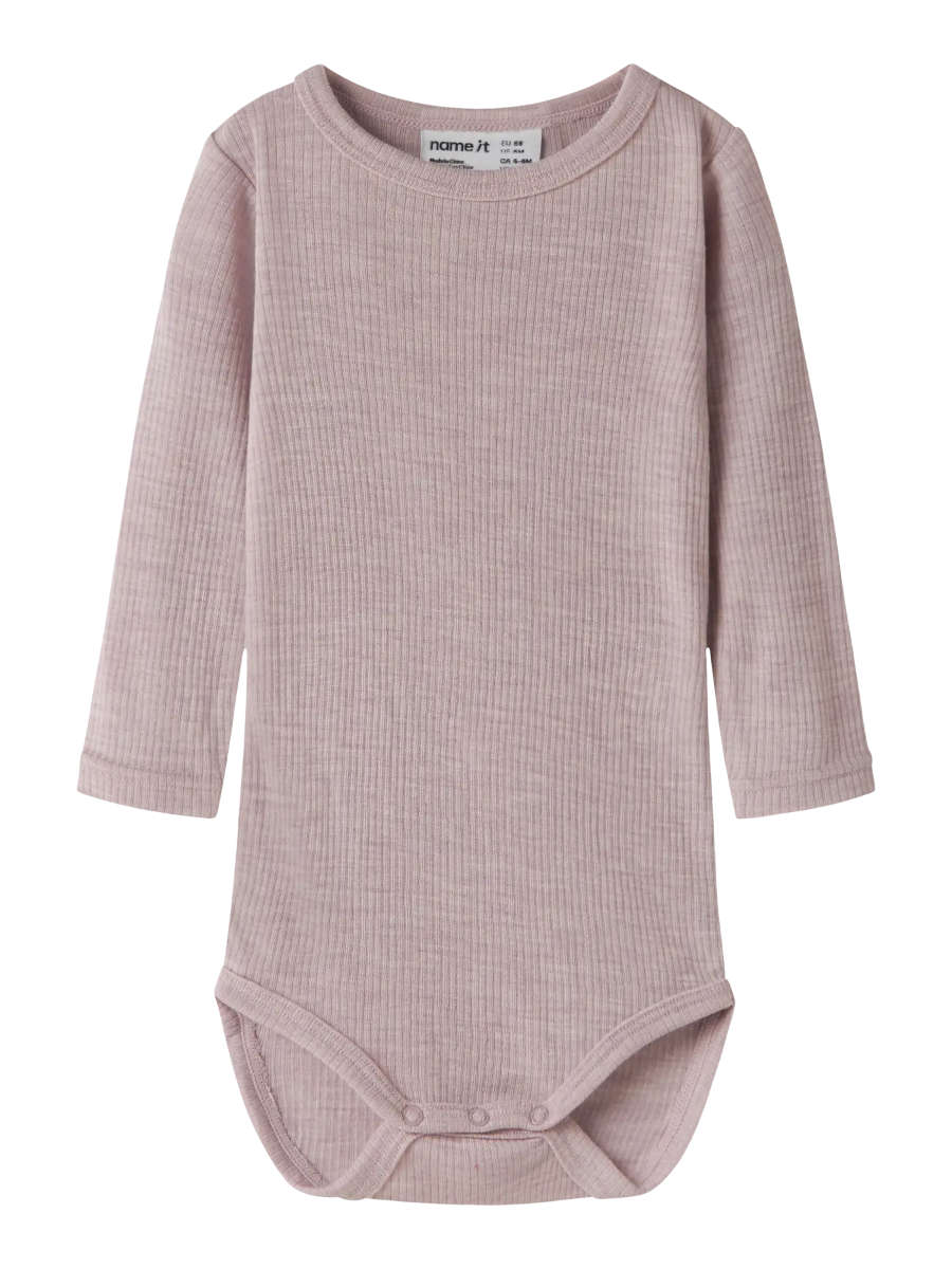Alternative view of NAME IT NBNWAX merinovilla body, Violet Ice