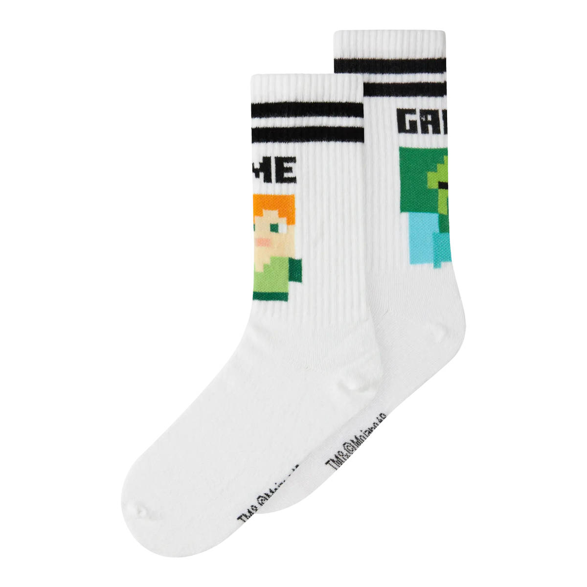 NAME IT NKMJAKOBSEN MINECRAFT sukat 2p, Bright White