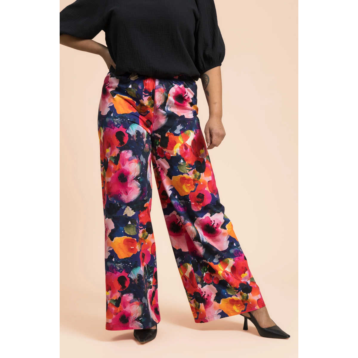 KAIKO SOFT PANTS housut, Wildflower
