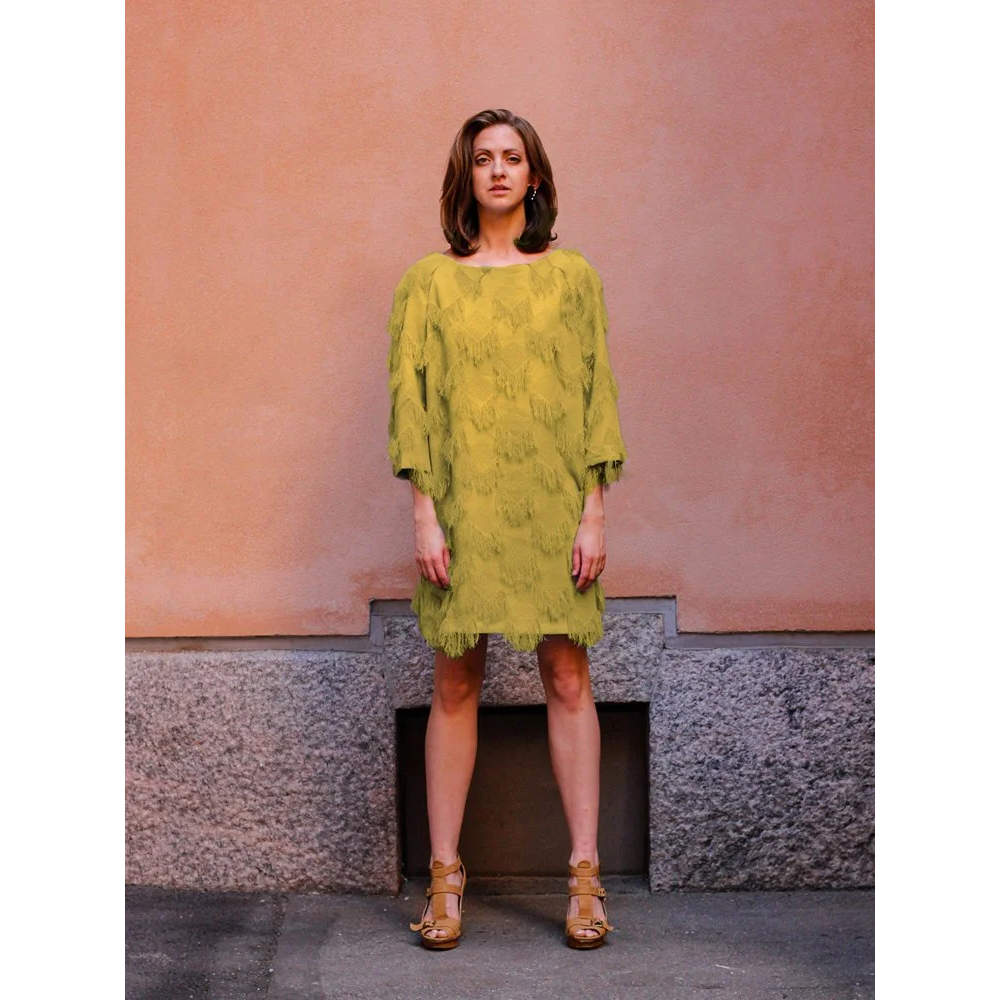 JATULI DALIAH DRESS, Keltainen