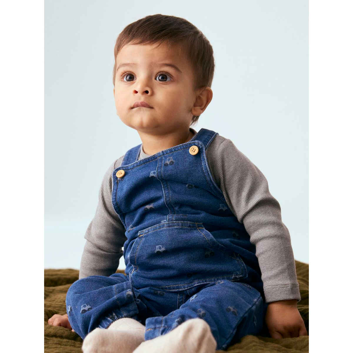 NAME IT NBMBARREL 2366 lappuhaalari, Dark Blue Denim
