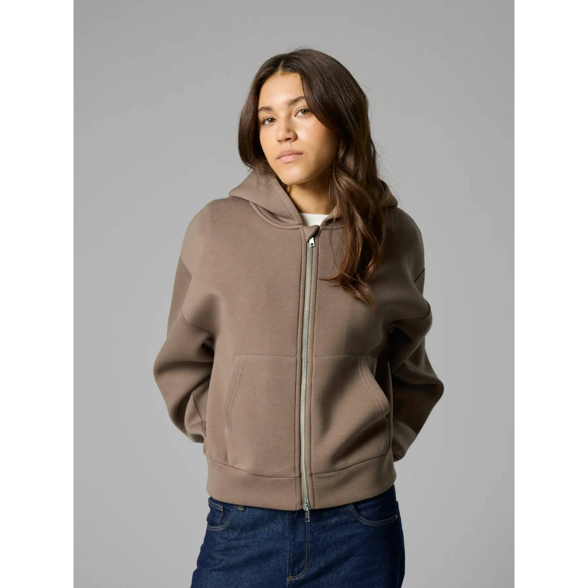 LMTD NLFHALFA SCUBA collegetakki, Pine Bark