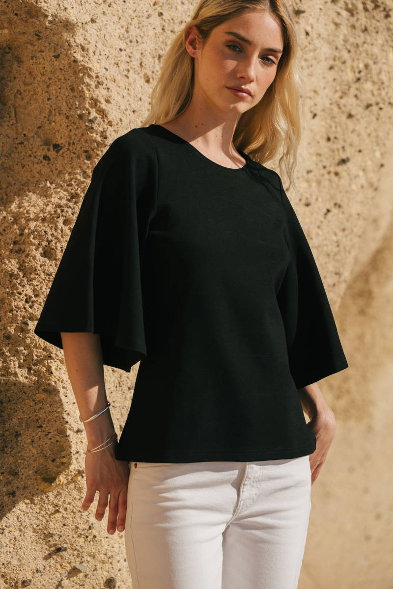 Alternative view of NAKOA Vivienne Blouse, Black